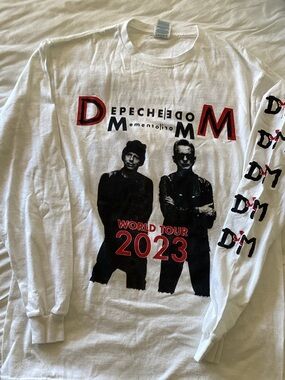 Depech Mode DM World Tour 2023' Graphic Tee